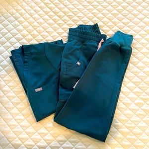 Figs Caribbean Blue scrub set - XXS